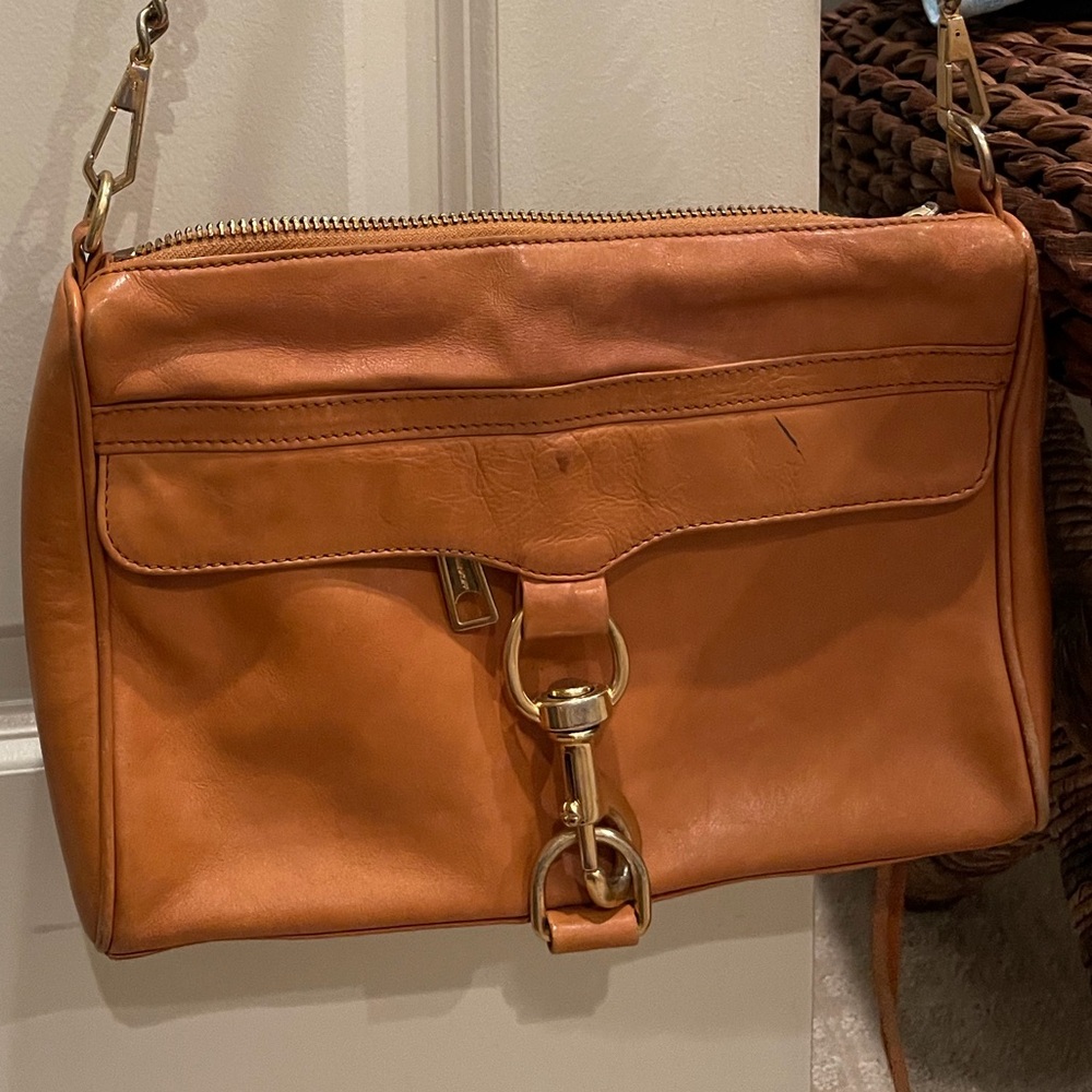 Rebecca Minkoff Brown Leather Crossbody Bag